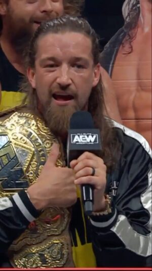 Jamie White Instagram - Switchblade Jay White and Bullet Club Gold’s Juice Robinson, Austin Gunn and Colten Gunn have a message for #AEW World Champion MJF!

Watch #AEWCollision LIVE on TNT!