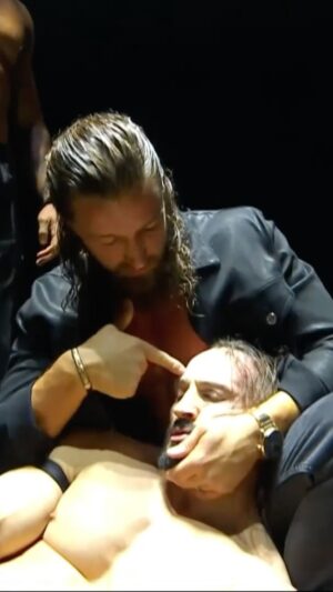 Jamie White Instagram - Unified World Trios Champions the Bang Bang Gang attacked The Bastard PAC during #AEWCollision!