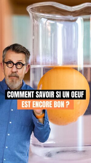 Jamy Gourmaud Instagram - Saviez-vous qu’il existe un moyen très simple de savoir si un œuf est encore bon ? Génial pour éviter le gaspillage ! 🥚♻️
.
.
.
#Epicurieux #Jamy #vulgarisation #culturegenerale #cuisine #oeuf #astuce