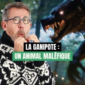 Jamy Gourmaud Instagram - La ganipote n’est pas un gentil toutou 😈 Mieux vaut ne pas croiser cet animal si vous vous promenez en Charente-Maritime… ⚰️ 
.
.
.
#Epicurieux #Jamy #vulgarisation #culturegénérale #halloween #monstres