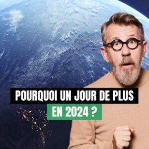 Jamy Gourmaud Instagram - 2024 sera une année plus longue que 2023 ! Mais pourquoi certaines années comptent-elles un jour en plus ? 🤔 
. 
. 
.
@jamygourmaud #Epicurieux #culturegenerale #vulgarisation #2024 #calendrier