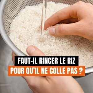 Jamy Gourmaud Instagram - Rincer le riz pour éviter qu’il ne colle : fausse bonne idée ? Voyons avec @jamygourmaud si cette étape est vraiment utile 🤓 
.
.
.
#Epicurieux #culturegenerale #vulgarisation #cuisine #astuce #riz
