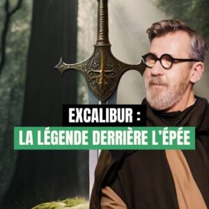 Jamy Gourmaud Instagram - Excalibur ou épée des rois ? Quelles différences ? 🤔 @jamygourmaud et @evandebretagne dévoilent les secrets derrière ces épées magiques ⚔️ 
.
.
.
#Epicurieux #Jamy #merlin #broceliande #excalibur #bretagne