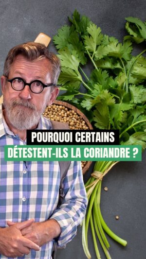 Jamy Gourmaud Instagram - Et vous, la coriandre dans un plat est-elle votre pire cauchemar ou une bonne surprise ? 🤓
.
.
.
#Epicurieux #vulgarisation #culturegenerale #coriandre