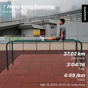 Jan Lam Hoi-Fung Instagram - 圖中男子撐起幾秒就很快完事，這是一般中年男性常遇到問題，相信功能方面有待改善。