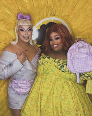 Jan Sport Instagram - Drag Con Day 2 💜
Got to see some of my favorite people, give bags to my friends, and take too many pictures to put alll in 1 carousel! Thanks for making this drag con my most magical yet. @rupaulsdragcon thank you for having me and I’ll see y’all again in the UK next year!!! Thanks to everyone who purchased a @jansport bag a Polaroid and gave me a hug this week 😊
I wanna give a massive shoutout to my new friend who I can’t get enough of , @tianabiscuitofficial for helping me and running the booth so easily and keeping the vibe soooo correct all day. You and @ejdohring kept my head on all weekend and I’m so grateful for you. I’m also so grateful for my incredible designers @caseyyalater and @mistygwigs who have been working on these looks for so long. I’m so happy you’ve alll gotten to see them in their glory!! All my love, I’ll have word on a restock soon, I’m gonna go sleep!