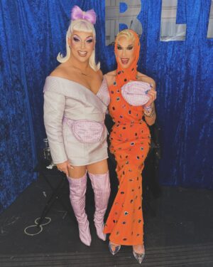 Jan Sport Instagram - Drag Con Day 2 💜
Got to see some of my favorite people, give bags to my friends, and take too many pictures to put alll in 1 carousel! Thanks for making this drag con my most magical yet. @rupaulsdragcon thank you for having me and I’ll see y’all again in the UK next year!!! Thanks to everyone who purchased a @jansport bag a Polaroid and gave me a hug this week 😊
I wanna give a massive shoutout to my new friend who I can’t get enough of , @tianabiscuitofficial for helping me and running the booth so easily and keeping the vibe soooo correct all day. You and @ejdohring kept my head on all weekend and I’m so grateful for you. I’m also so grateful for my incredible designers @caseyyalater and @mistygwigs who have been working on these looks for so long. I’m so happy you’ve alll gotten to see them in their glory!! All my love, I’ll have word on a restock soon, I’m gonna go sleep!