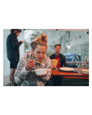Jana Kesenheimer Instagram - After diving back into the ultra scene over the last two weekends, I’m still torn about this extreme sport. When filming our project „NO DEAD ENDS“ - the documentary about @jananas.banjana - it was only @hannes.hohfeld and me covering the 24 hours of Jana’s race: he, increasingly incredulous with each passing hour of the race, questioned how the human body could accomplish such feats. And why anyone would even undertake them. Meanwhile, I found myself understanding it more deeply. Fascinated. Empathizing with Jana’s drive. I love this kind of mindset game.

Ultra races push us beyond our limits. Whether this is healthy in the long run is certainly debatable. However, I appreciate these events because the sheer numbers [elevation gains, kilometers covered] make us pause. Think. Reflect. They showcase what our bodies are truly capable of. They compel each person to reconsider where they stand, what might be possible and why they do or don’t pursue certain challenges - now as they know, what their bodies are capable of.

Take, for example, the Ultra Trailrun in Lofoten last weekend with 100 miles. Brutal. Majestic. And the weekend before, the @zuri_escape bike-packing gravel event, with its daunting 10.000 meters of elevation and 400 kilometers of distance. These experiences are more than physical tests: they are journeys into our own mental landscapes. Pushing us. Exploring the boundaries of our endurance and resilience.

Through these races, we engage in a profound dialogue with ourselves. Each step and each pedal stroke is a testament to human potential. In these moments of extreme effort, we discover not just our physical capacities. We uncover our inner strength. Our reasons for pushing forward. And somehow, our true selves.

Ultra events offer an unique glimpse into what we can achieve. They push us to our limits and beyond, making us question, reflect and ultimately understand the depth of our own capabilities. They let us disconnect from the noisy, busy everyday life filled with too many decisions to make, inviting us to focus on one thing for a very long time. As Jana puts it: „It’s easiest to keep moving forward - it’s much harder to decide to stop.“ ♥️