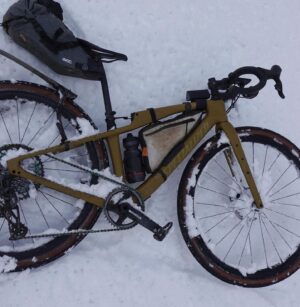 Jana Kesenheimer Instagram - What, you’re still cycling? - is a sentence I hear quite often lately. Indeed, I cycle less, and I run more (yes, run), and go skiing (both the thin and thick kind). 

Winter bikepacking, it must be admitted, is considerably less smooth than in the summer. Still, I’ve made it a tradition with Simone to be on the road for three days every winter. And, what can I say, we had to clean the bikes from the mud sometimes twice a day, but the Pistachio Dolci and the tired legs made us as happy as we’ve been in a long time. My face was red from the cold and sun on Monday. So worth it (also investing in waterproof winter cycling shoes…) 

#italjana (it’s me)
_____
W @i_like_the_long_way 
Ad @specializedde #iamspecialized #gravel #gravelbike @asssavers #snvl #cycling #bikepacking #winterwonderland #wintercycling #diverge #divergestr #dolci #cyclinglife #bike