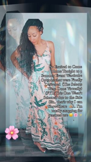 Janab Kareem Instagram - Summer Event Wardrobe Options .. Didn’t make the cut.. but going to snag for personal use 😉 🌸 ✨ .. credit: KM🔥 #dress #actress #event #wardrobedepartment #funtimes #girlytomboy #boho #bohostyle #bohochicstyle #earthy #bohobraids #fashionbohemian
