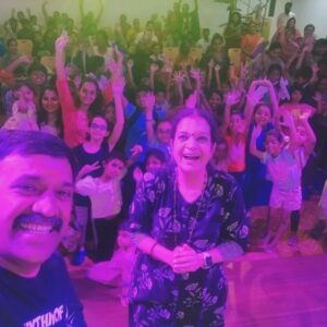 Janaki Sabesh Instagram - A new generation, A classic tradition- Our recent partnership with the Goethe Institut led to an unforgettable session brimming with laughter, rhythm, and sweet nostalgia. 

Janaki Sabesh (@maajanaki ) had the little ones dancing and singing to the timeless melodies of Karadi Tales, while Muralikrishnan (@drumsmurali )enchanted them with his captivating tunes and charming instruments. 

A new generation discovered the timeless magic of old Karadi rhymes, with some kids already familiar and others eagerly picking them up along the way!

#karaditales
#karadithebear
#goetheinstitutchennai
#karadirhymes #musicalevent #musicandstories #kidsaudiobooks #childrensbooks #childrenspublishing #childrensevents #indianchildrensliterature