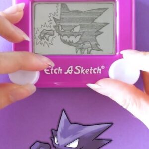 Jane Labowitch Instagram - I updated this footage I shot in 2020 to give it a fresh new look 💜 Which evolution series should I etch next? 👀

#etchasketch #etchasketchart #gastly #haunter #gengar #masakipromo #lavendertown