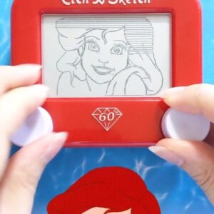 Jane Labowitch Instagram - Today is my sister's birthday so I thought I'd share this time lapse in honor of the Little Mermaid, her favorite @disney movie! We used to sing Part of Your World together while waiting outside for the school bus 🏫🥰 Happy birthday Elizabeth! 🧜‍♀️❤️

#etchasketch #thelittlemermaid #arielthelittlemermaid #etchasketchart