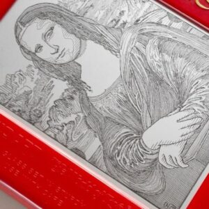 Jane Labowitch Instagram - Throwback to my Mona Lisa Etch A Sketch ✨

#etchasketch #monalisa #lajoconde