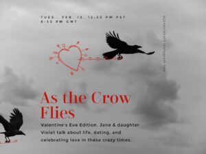 Jane Sibbett Instagram - GOING LIVE TODAY in about an hour! Whee! This first picture is when I both introduced my daughter Violet to London and when she fell in love with it. The second pic is today’s invitation to join us in our As the Crow Flies chat at lunch (Pacific time) about life and making the world a little closer with love. Will I cry again today talking love on Valentine’s Eve? ❤️‍🔥Or laugh? 💓🙃Will I remember how to go live on time? ➡️12:30 PM PST. 💘You’re Invited to bring a cuppa yum. What Is your question today?🫢🫣🤣🤪😘 #instalive #live #love #valentines #eve #asthecrowflies #DateNight #dare #friends #family #ilovemykids #london #northerncalifornia #what #who #where #How @followers #Ask #questionoftheday #momlife #daughters #friendsreunion #friendsfest #london #today #heart #courage #inspiration #carolandsusan