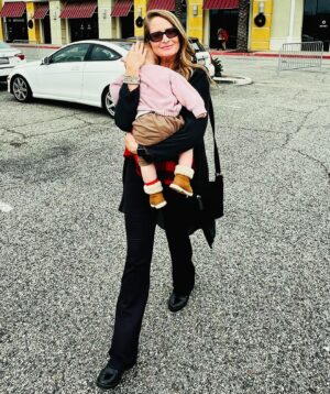 Jane Sibbett Instagram - I am in love with my granddaughter! And her phenomenal parents love her to the moon as we all do. The best part of this New Year’s Eve was rocking it in with this precious gift. While I don’t wish to reveal too much I hope you see hope and love in all the new. If you were to give her a blessing for 2024, what would you wish for her? #bibbitybobbityboo #my #pumpkin #grand #daughter #granddaughter #laughter #love #wonder #peace #babysteps #bigdreams #potd #instagood #joy #grateful #tutu #grandma #yourturn #friends #family
