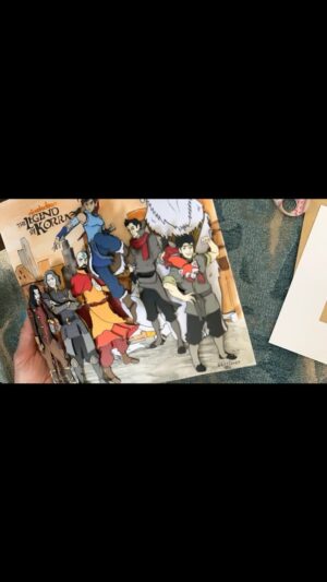 Janet Varney Instagram - Thank you Tarn for this SCRUMPTIOUS #legendofkorra #fanart #diorama!!!
 #thelegendofkorra #tlok #korra #bravingtheelements