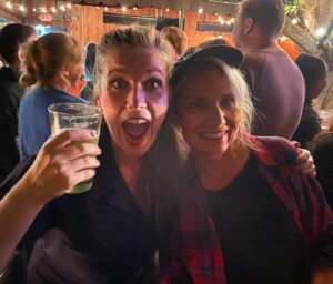Janie Haddad Tompkins Instagram - Only took 48.6 days for EACH year of this 3 year deal to get hammered out by the “managers.” Proud to stand in solidarity with my WGA siblings against really slow negotiators. Now, let’s do SAG-AFTRA. See y’all Tuesday on the line (after my dentist appointment.) Love every brave and ballsy Hollywood creative out there!!!! You inspire my soul. ✊(Also, Betsy Thomas bought me, a stranger, that cocktail! Love you writers to the moon and back!!!)