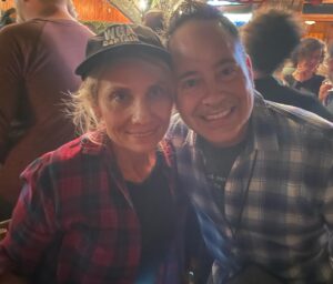 Janie Haddad Tompkins Instagram - Only took 48.6 days for EACH year of this 3 year deal to get hammered out by the “managers.” Proud to stand in solidarity with my WGA siblings against really slow negotiators. Now, let’s do SAG-AFTRA. See y’all Tuesday on the line (after my dentist appointment.) Love every brave and ballsy Hollywood creative out there!!!! You inspire my soul. ✊(Also, Betsy Thomas bought me, a stranger, that cocktail! Love you writers to the moon and back!!!)