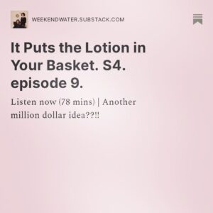 Janie Haddad Tompkins Instagram - A new podcast is up, from me @stayfhomekins! Escape the strike line for a hot minute with the signature, free-flowing, silly conversation from me and Paul F. Tompkins. And sign up for updates at weekendwater.substack.com!