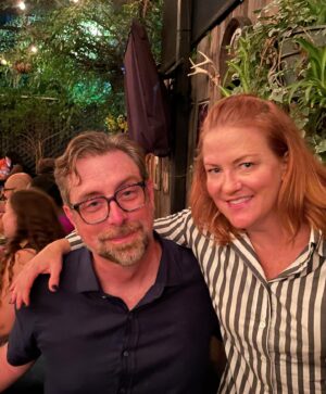 Janie Haddad Tompkins Instagram - Being around friends lately is kinda getting me through the 2023 of it all! Stay hydrated, stay connected. 🫠