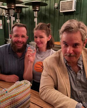 Janie Haddad Tompkins Instagram - Being around friends lately is kinda getting me through the 2023 of it all! Stay hydrated, stay connected. 🫠