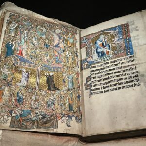 Janina Ramirez Instagram - Ahhhhhhhh…. This is a medievalists fantasy! So. Many. Beautiful. Books!! Was honoured to be invited to the opening of the Gifts and Books exhibition, expertly curated by Nicholas Perkins @bodleianlibraries . Also on display - Philip Pullman’s aletheometer, the Horn of Ulf, hand-embroidered cover from Elizabeth I to Katherine Parr, Tolkien’s drawing of Smaug and beautiful medieval illuminated manuscripts. Get thee to the Weston Library post haste!