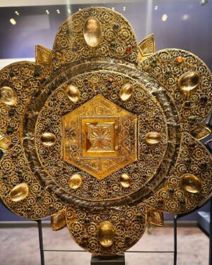 Janina Ramirez Instagram - How is this for treasure?!?! One of the Seven Wonders of Belgium, the 32 pieces of medieval Mosan art in this collection are truly remarkable. Not least because we know the 12th century artist behind them - Hugo of Oignies. He even included his portrait on the famous book covers. The treasures were hidden in the wall of a farm house to protect them during the early nineteenth-century French suppression of the monasteries, but thanks to a team of brave nuns, they were saved and are now deeply treasured by the people of Belgium. I’ll be talking about them during my @histfest course from 10th Jan so be sure to join me! http://histfest.org/medieval-women/