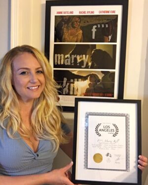 Janine Gateland Instagram - 2018 was a great year for my film @f_marry_kill_the_movie We rocked it on the festival circuit and still have more this year. All the talented cast and crew involved were an absolute blessing and I am excited for the films further success. 🎥 🍿