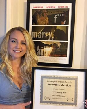 Janine Gateland Instagram - 2018 was a great year for my film @f_marry_kill_the_movie We rocked it on the festival circuit and still have more this year. All the talented cast and crew involved were an absolute blessing and I am excited for the films further success. 🎥 🍿