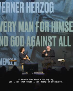 Janna Levin Instagram - “I don’t want to talk about my films.” It was quite a proviso, coming from legendary German filmmaker Werner Herzog, at the start of his conversation with Janna Levin at Pioneer Works in October. Known for producing, writing, and directing more than 60 feature and documentary films, including Nosferatu, Fitzcarraldo, and Grizzly Man, Herzog wanted to focus instead on his long standing writing practice—specifically, his new memoir, Every Man for Himself and God Against All. Long-awaited, the book is as inventive and daring as Herzog is, and tells the story of his epic artistic career in his inimitable voice.

Luckily for everyone, Herzog did end up discussing his films (if only as a means to return to poetry), as well as his childhood of poverty in Germany, the “murderousness” of nature, and surviving against all odds. Watch more on #PWBroadcast at the link in bio🔗🎥📚