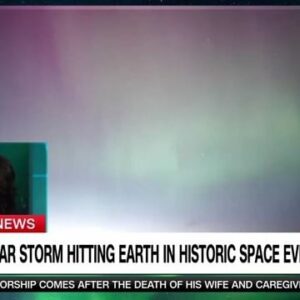 Janna Levin Instagram - I do love when the Sun lobs a billion tons of searing plasma at the Earth. The Northern lights have bled south for the weekend in a solar powered geomagnetic storm. Have a gander just after sunset. 
@CNN