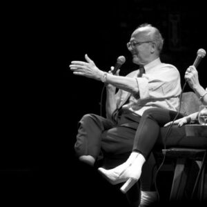 Janna Levin Instagram - Nobel laureate Rai Weiss began life with one ambition, “to make music easier to hear.” 70 yrs later, Rai built the greatest recording device in human history to capture the ringing of spacetime from the collision of two black holes over a billion yrs ago.

Watch our convo recorded a couple of weeks after he won the Nobel prize, up now on the Broadcast. Link in bio

 @pioneerworks

@ligo_virgo

#BlackHoles