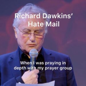 Janna Levin Instagram - Happy 80th Birthday Richard Dawkins! See another side to this iconic scientist as Dawkins reads his hate mail during his most recent conversation @PioneerWorks_  to tears of laughter and horror. Painful and painfully funny. I’ll duck for cover now...We send with love. Watch on the Broadcast (link in bio) or on @youtube : https://youtu.be/kmAvM-gLDbA