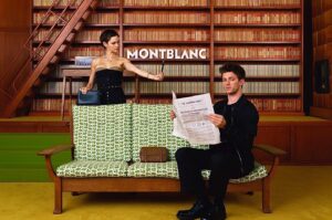 Jannis Niewöhner Instagram - Celebrating the 100th anniversary of @montblanc #meisterstück through the eyes of #wesanderson in LA💥

#ad #letswrite #mst100