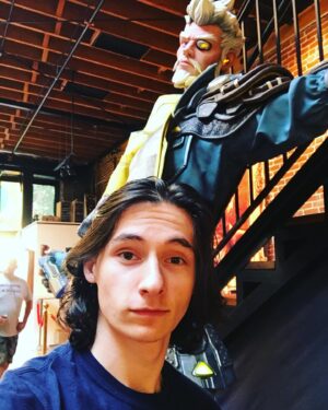 Jared Gilmore Instagram - When you come face to face with your new main ... #ZaneFlynt #ZaneTheOperative #Borderlands3 #letsmakesomemayhem #Borderlands