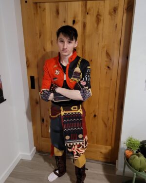 Jared Gilmore Instagram - Doing a little cosplay stream, live now summoning for Eula in Genshin Impact. Thoma has become one of my favorite characters in the game! Who’s yours? Link in bio!  #Cosplay #genshinimpact #ThomaCosplay #Thoma #Eula #Summons #Twitch #Stream