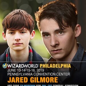 Jared Gilmore Instagram - Well Howdy, I’m off to #WizardWorldPHILADELPHIA THIS WEEKEND! There’s still time to get tickets to come see me! Use my special code at checkout to save on admission! (GILMOREWW) Can’t wait to see y’all there at @wizardworld #WizardWorld #Huzzah