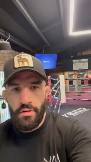 Jared Gordon Instagram - Thank you @coachstrout for all of your words of encouraging 😂
.
.
.
#mma #boxing #newyear
