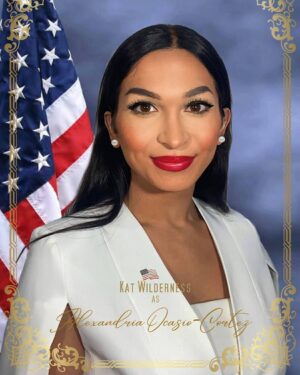 Jaremi Carey Instagram - Next up, #TheTrailblazingWoman photo series, I'm honored to have the beautiful @katwilderness portraying @AOC!
#Aoc #AlexandriaOcasioCortez

Info on how to #VOTE, where to #VOTE, when to #VOTE head to @DragOutTheVote or visit Dragoutthevote2020.org

#19thAmendment #WomensVote100
