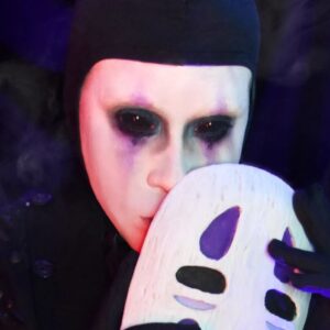 Jaremi Carey Instagram - "Come closer, Sen. What would you like? Just name it. ..." #NoFace

@rocklovejewelry new #SpiritedAway line is so good ....you know I had to eat!" Thank you for the amazing pieces!

#cosplay #cosplayer