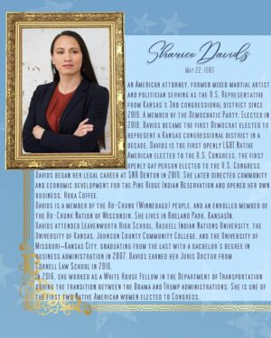 Jaremi Carey Instagram - Next! #TheTrailblazingWoman photo series, meet the an amazing and talented Indigenous MUA and wonderful Mother, Cookie M. ( @KristenCookieMunroe.mua ) with their beautiful tribute to @RepDavids sharicedavids <3 

Info on where to #VOTE or when to #VOTE head to 
@dragoutthevote