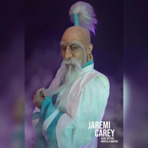 Jaremi Carey Instagram - "Human potential for evolution is limitless" 

#HunterXHunter #HxH #Cosplay 
Makeup: @colourpopcosmetics 
Prosthetics: @alconeco