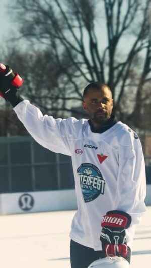 Jarod Joseph Instagram - Fortunate enough to be invited to participate in the first annual @theofficialhda Winterfest in Toronto. 

A dream come true to share the ice with both active and legendary NHLers. 

Congrats @thatgoodco @dreamer_aliu78 & the HDA team you made history!

🎥 @septemberbred @mitchservice