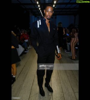Jarrell Hargraves Instagram - Remembering how much I absolutely loved This @marquisefoster of @projectrunwaybravo Look on me as I sat front row at @nyfw. Undoubtably Loving the garment, but it was the meee in the garment for me! As my fav @dashaunwesley would say, “NOOO SADE!” 🤩😎🤩 Something about me I this look was Chic, Masculine, fashionable and Sexy as hell even covered up! 😜
Thanks @marquisefoster for being available for me that week. A 2nd collab is Loading.... 👏🏽👏🏽‼️😎

P.s. I’m gonna get my @metgalaofficial moment very soon! Watch! ⏳

📸 @johnlamparskii