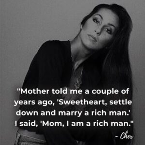 Jasmin Gerat Instagram - ❤️ @cher 
#quoteoftheday #storyofmylife