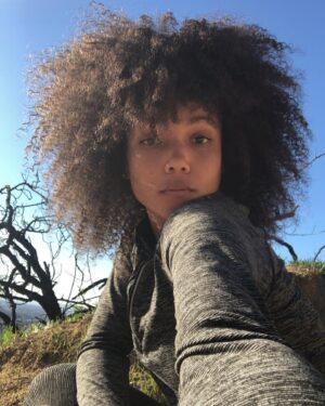 Jasmine Mathews Instagram - A Yin-Yang balancing act ft. an inner child cameo. #DailyLife