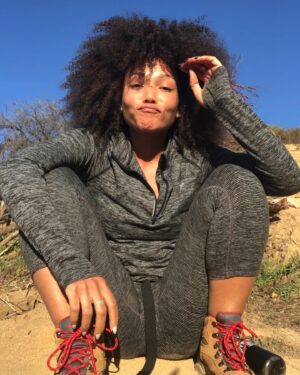 Jasmine Mathews Instagram - A Yin-Yang balancing act ft. an inner child cameo. #DailyLife