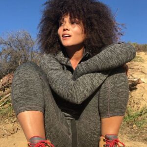 Jasmine Mathews Instagram - A Yin-Yang balancing act ft. an inner child cameo. #DailyLife