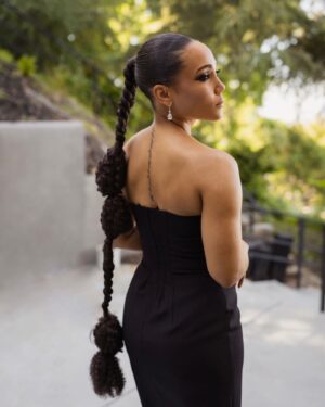 Jasmine Mathews Instagram - Keep going baby girl. Keep dreaming, keep believing, keep loving. 

Walked the red carpet for the @foremanmovie premiere last night and I am in awe. A film that I’m honored to be a part of, being theatrically released tomorrow?! A film that holds God at its core, and speaks to how faith can and will do miraculous things… What. Is. Life?! Two year old me just cannot believe how far the vision she received has taken her. A vision I’ve fought to hold on to all my life. What is life? Life is nothing short of a miraculous wonder. 

Style: @thejustinramirez 
Hair: @e_scizorhands 
MUA: @rosajune14 
Photographer: @albxee 

Forever amazed by my team of artists and their creativity and energy. It’s not just about the gifts they’ve been given, it’s the energy they were born with and drape around me each and every time they dress me. Y’all are such a blessing in my life.